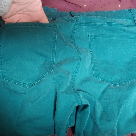 LIZ Claiborne Turquoise City Fit Skinny Jeans - Picture 5 of 7